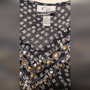 CZ Beach Cover up - Size xl - Preloved